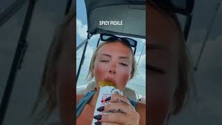 Corinna Eats a Spicy Pickle🌶