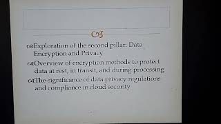 Mastering Cloud Security 6 Key Pillars Explained