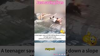 Saving Lives in Real Time ❤️ #shorts #hero #rescue #life #wholesome #viral #respect