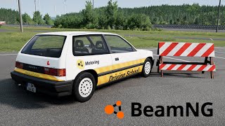 SZKOŁA JAZDY PODSTAWOWEJ w BEAMNG.DRIVE "NAUKA JAZDY - MISJE POCZĄTKOWE" #207 screenshot 1