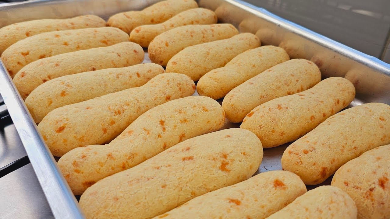 BISCOITO DE POLVILHO ASSADO- CHIMANGO  FÁCIL e RÁPIDO