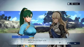 Fire Emblem Warriors - Lyn & Corrin Fm Support Conversation