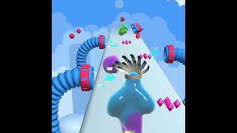 BLOB RUNNER 3D level 30 | blob runner game walkthrough android, ios games | lets play blob runner 3d