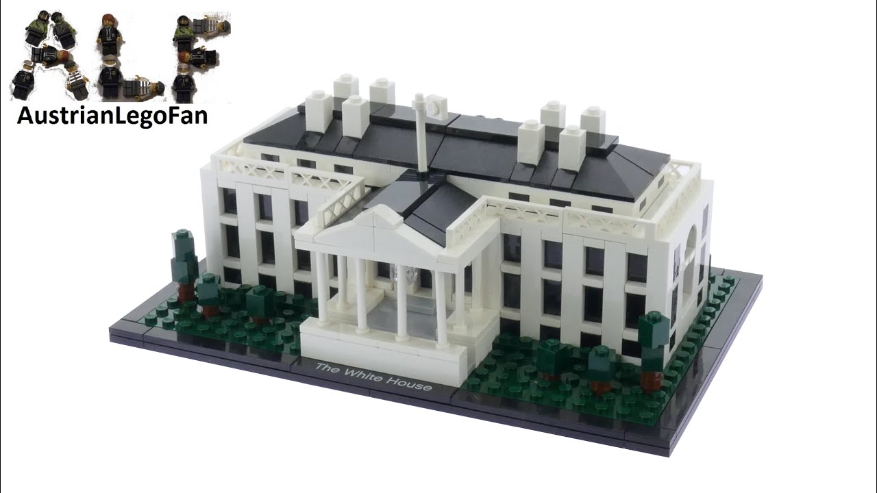 LEGO Architecture The White House - Lego Build Review - YouTube