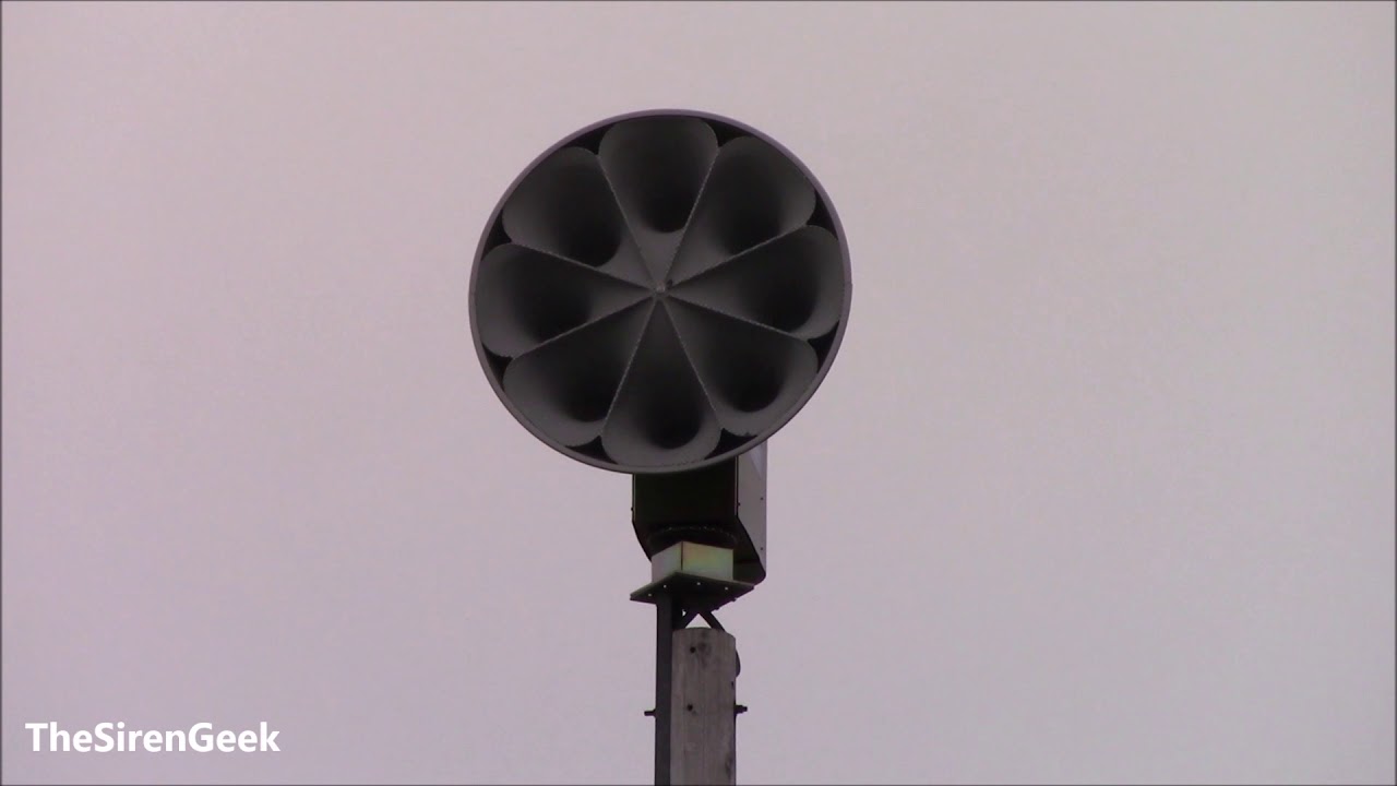 ASC T128, Muskego, WI Alert Weekly Siren Test YouTube