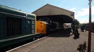 37703 and 20020 at Bo'ness