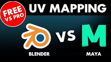 Blender vs Maya UV Mapping.  Which is Better?