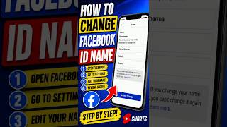 How to change Facebook id name/ 2026 full guide#viralvideo #youtubeshorts