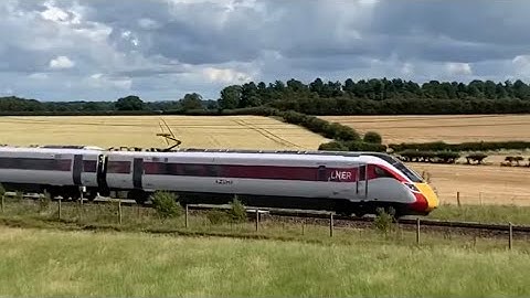 LNER Azuma at speed, class 801