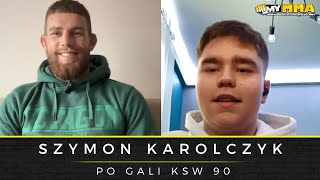 SZYMON KAROLCZYK | KSW 90 | Artur Krawczyk | Problemy z wagą | Następny Deux, Jembiev czy Ramos?