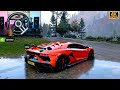 895HP  Lamborghini Aventador SVJ Legendary 2018 - Forza Horizon 5 | Steering Wheel Gamepla | 4K60FPS