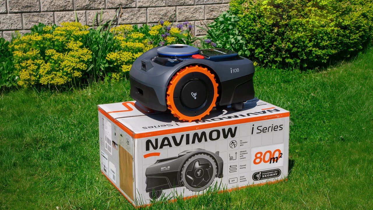 Segway Navimow i105E & i108E Mähroboter ohne Begrenzungsdraht zum