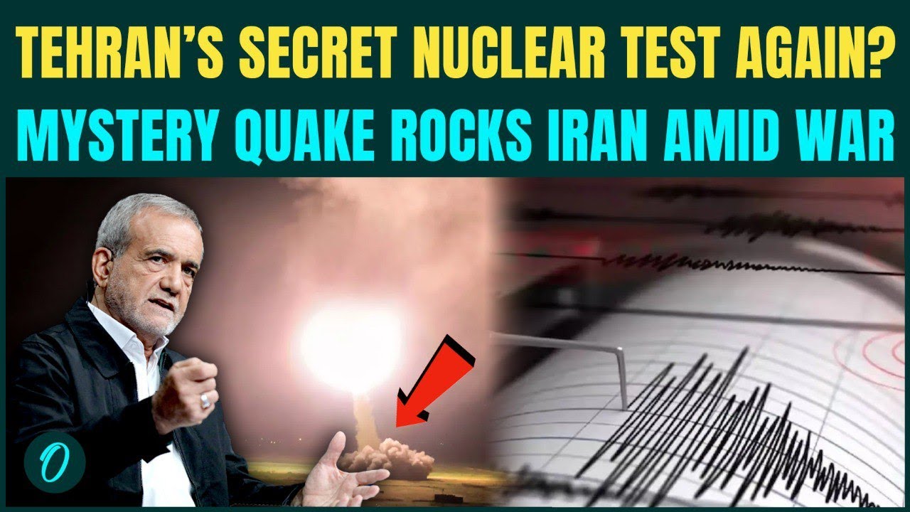 Iran Testing Nukes AGAIN To HIT US? 4.1 Magnitude Quake ROCKS Southern Iran | US vs Iran War