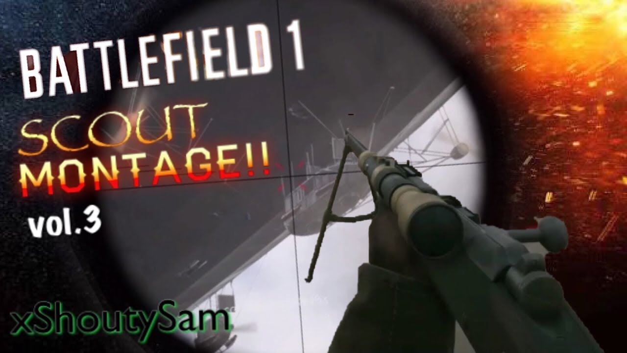 Battlefield 1 SNIPING MONTAGE! #3|by xShoutySam