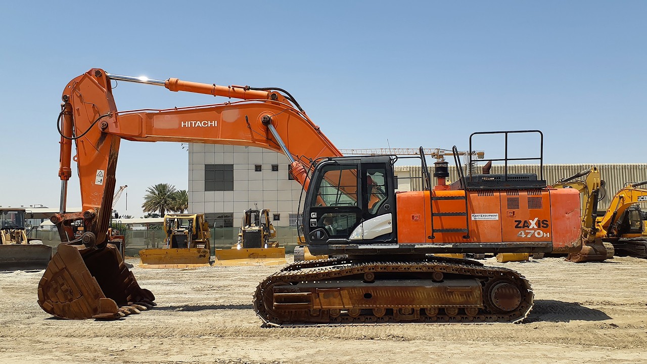 2018 Hitachi ZX470H Tracked Excavator | P&E Auctions - YouTube