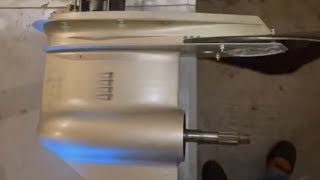 Rebuild an Evinrude / Johnson outboard lower unit step by step.  Lower unit seal replacement.  #DIY