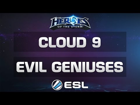 Heroes of the Storm - Cloud 9 vs. EG - ESL Major League - Season 1 Americas - Qualifier