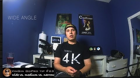 GoPro tip #23 Wide, Medium and Narrow