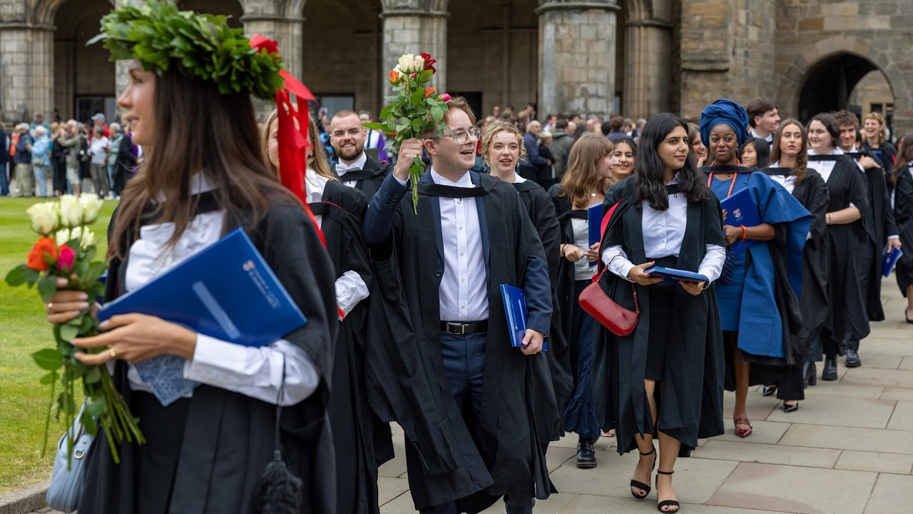 Thursday 2 July 2026, 10.30am - University of St Andrews Graduation