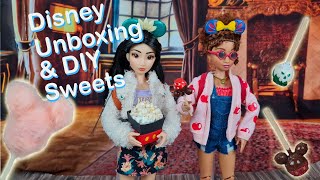 ILY 4ever Disney Dolls Unboxing/Review and DIY Disney Doll Snacks