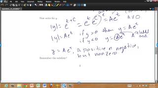 MA211: Separation of Variables