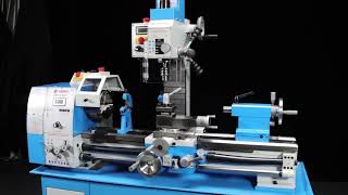 WEISS MPV290F Combination Lathe with movable mill head Operation Guide