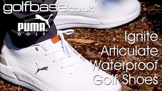 Puma IGNITE ARTICULATE Leather Spiked Waterproof Golf Shoes