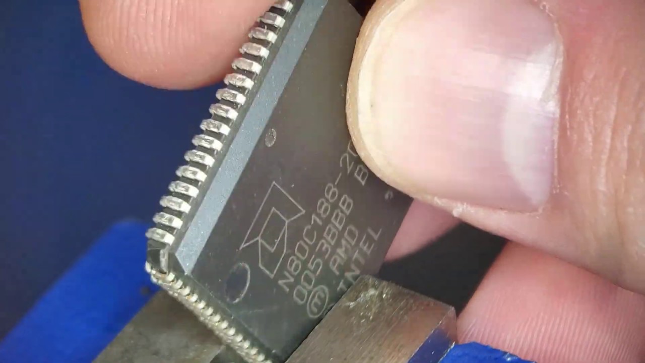 AMD 80C188 Decapping and Silicon Inspection - YouTube