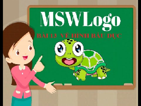 Video Tin 5 Bài 13 Vẽ hình bầu dục - youtube