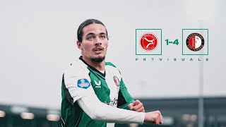 Almere City 1-4 Feyenoord Eredivisie 202425 Goals Frtvisuals