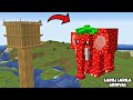 SURVIVED FROM MILKWALKER MEGATRON HEAD ARRIVAL In Minecraft - Gameplay - Coffine Meme