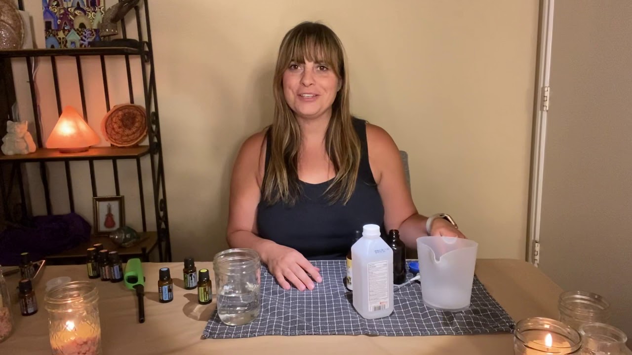 DIY Hand Sanitizing Spray