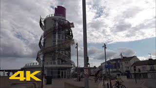 Redcar Walk: Town Centre & Beach【4K】