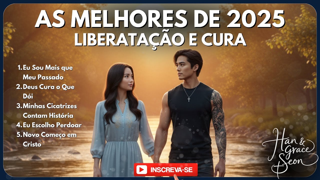 As Melhores Músicas de Louvor - CURA INTERIOR E LIBERTAÇÃO | 30min de Louvor Profético (2025)