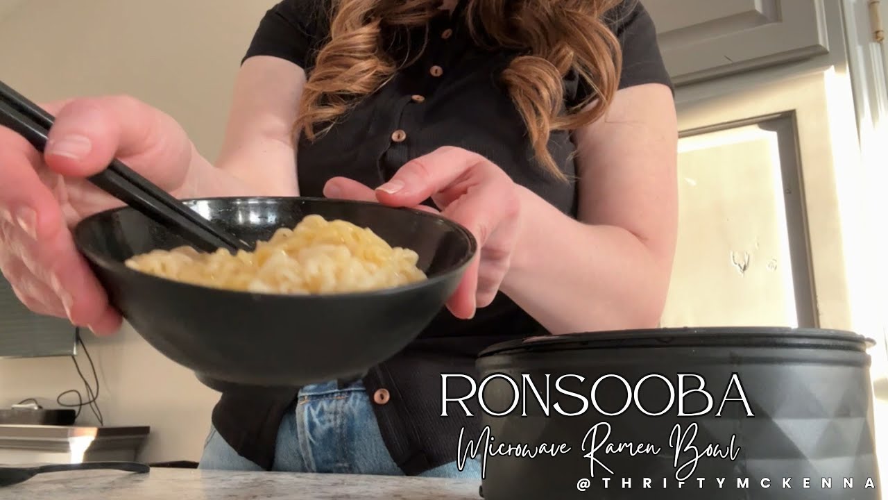 Ronsooba Microwave Ramen Bowl