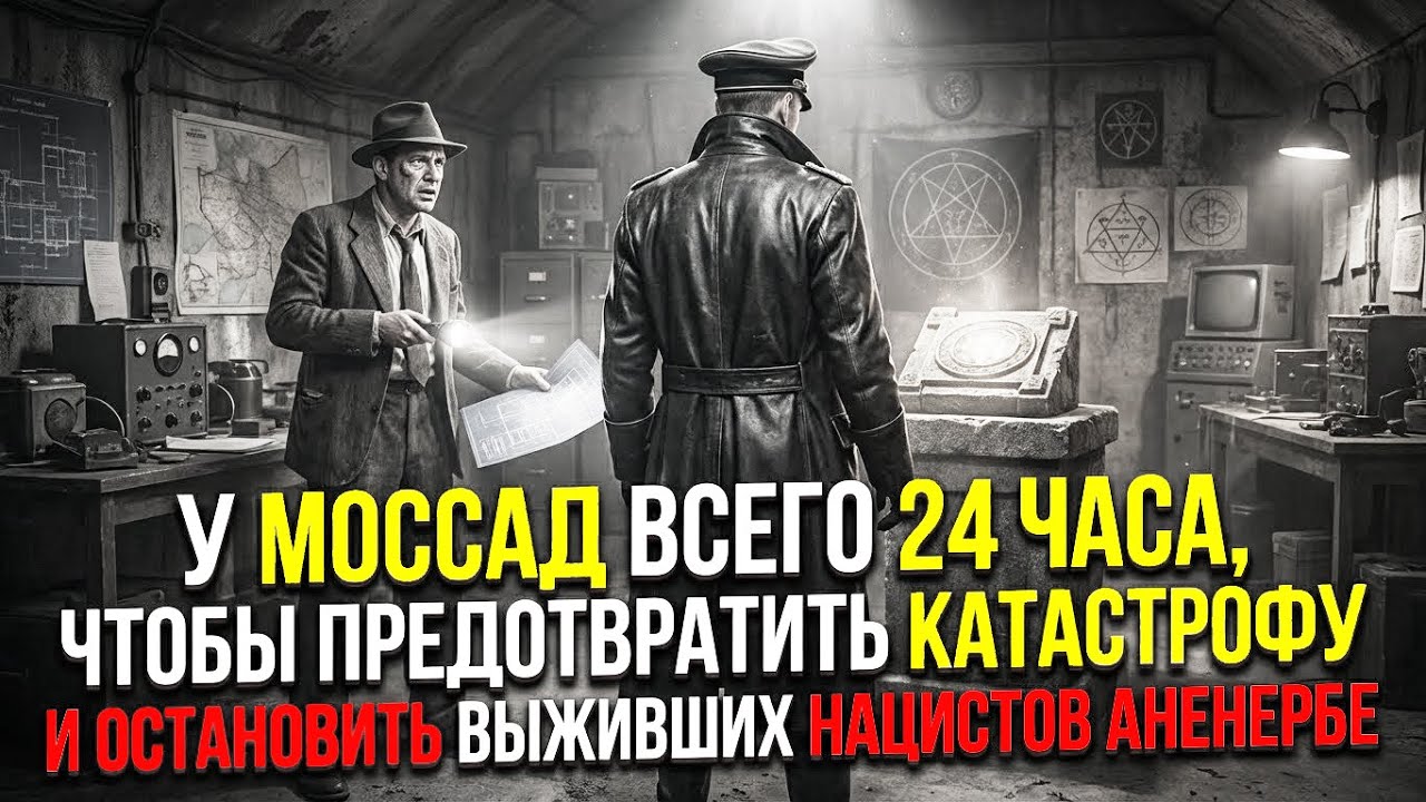У МОССАД всего 24 часа до катастрофы! Выжившие нацисты АНЕНЕРБЕ хотят довести ритуал до конца...