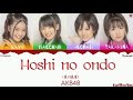 AKB48 - Hoshi no ondo (星の温度) (A1 2nd unit) (Kan/Rom/Eng colour coded lyrics)