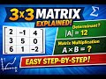 3×3 Matrix Explained: Easy Step-by-Step Guide for Beginners #matrixmath