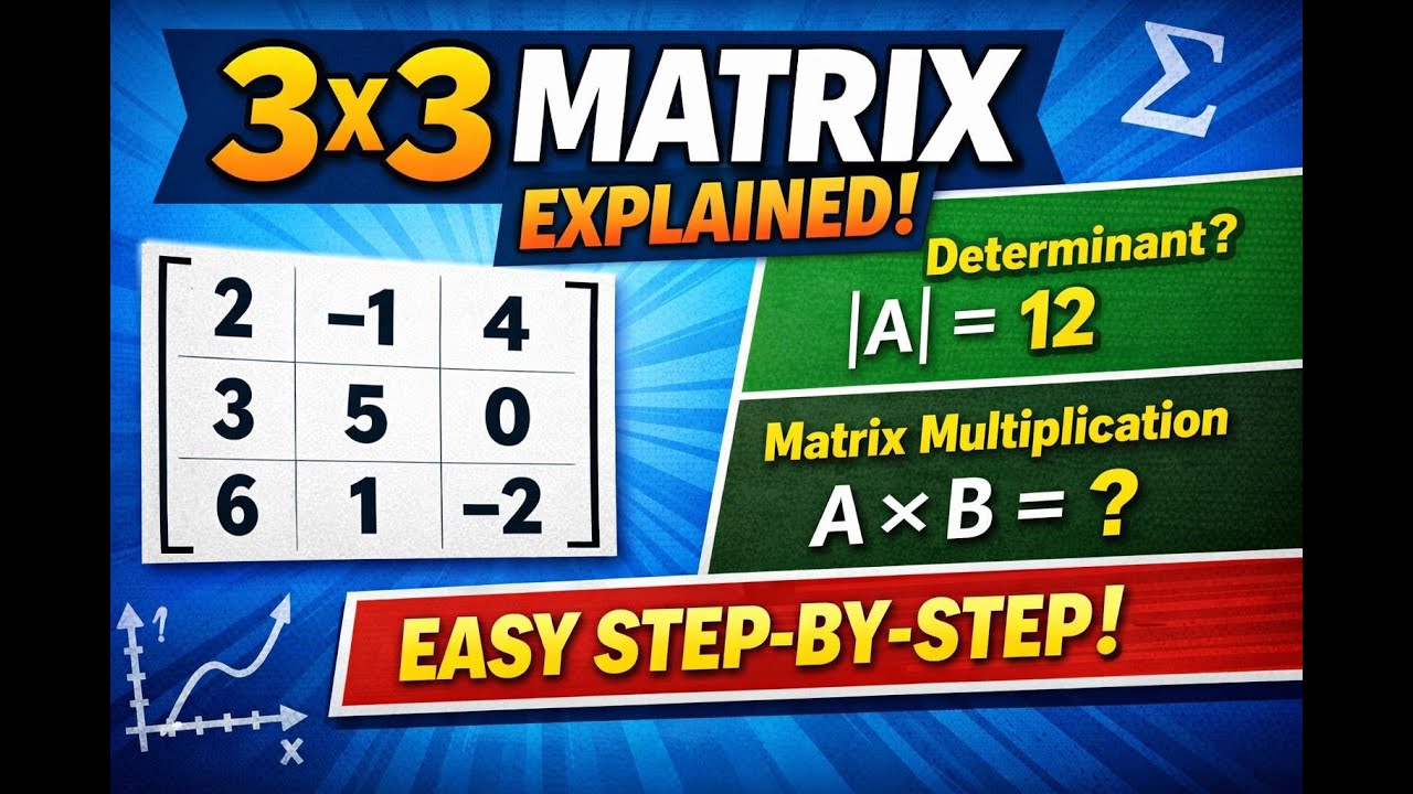 Матрица 3х3: простое пошаговое руководство для начинающих 