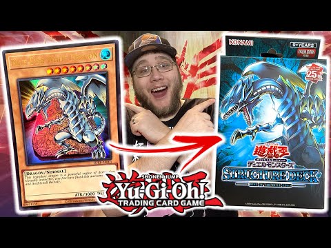 NEW Blue-Eyes English Deck! Yu-Gi-Oh! Rise of the Blue-Eyes