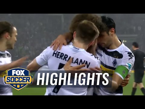 Fabian Johnson goal makes it 1-0 for Gladbach vs. Schalke | 2016-17 Bundesliga Highlights