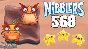 Fruit Nibblers Level 568 - 3 Stars Walkthrough, No Boosters
