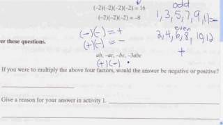 Algebra 1 1097 pg 29 pt 1