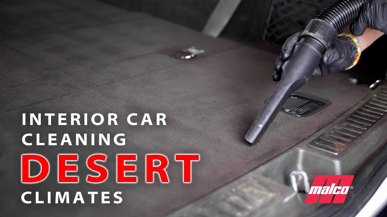 Clean Your Car Interior in a Desert Climate