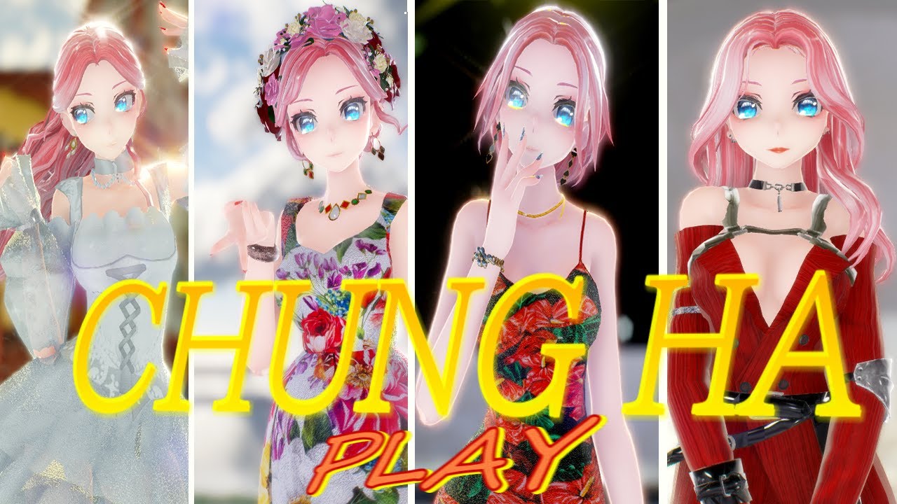 [MMD] CHUNG HA 청하 ‘PLAY(kikipony) (2K 60fps)