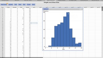 Histograms in StatCrunch