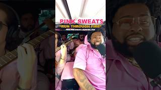 PINK SWEATS SING “RUN THROUGH FIRE” WHILE DRIVING - CARPOOL KARAOKE
