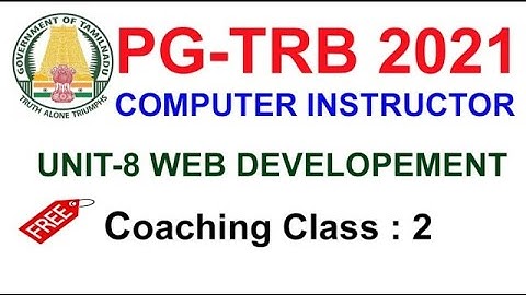 TRB  Computer Instructor WEB DEVELOPEMENT CLASS 2   | VIBRANT ONLINE ACADEMY