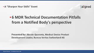 6 MDR Technical Documentation Pitfalls from a Notified Body's perspective Guide