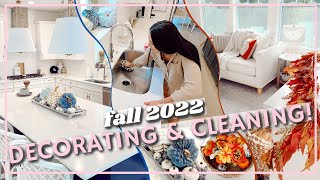 2022 FALL CLEAN + DECORATE WITH ME! | Fall Cleaning Motivation + Decorating Ideas! Alexandra Beuter